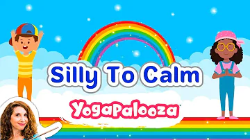 Silly to Calm: Quick kids yoga movement break complete with dancing and breathing.