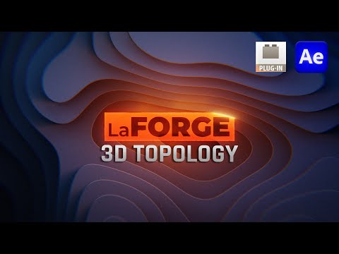 Stylish 3D Titles - After Effects laForge Plugin