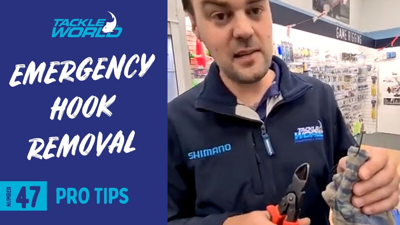 How To Remove a Fishing Hook Emergency Hook Removal YouTube