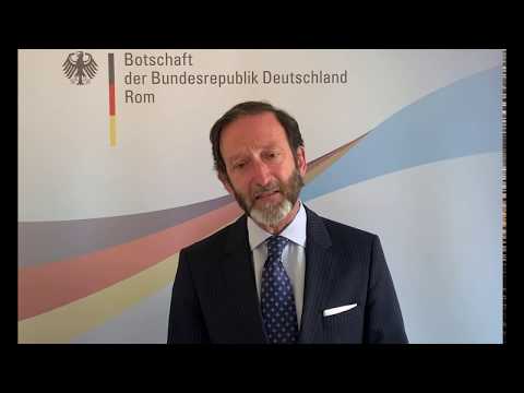 Videogrußbotschaft Viktor Elbling, Deutscher Botschafter in Rom