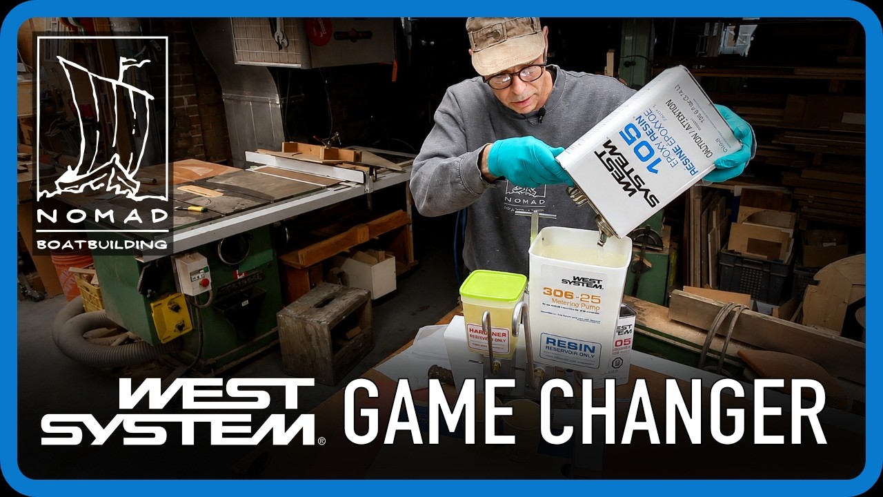 ⁣WEST SYSTEM EPOXY 306 Pump Setup, Calibration & Real Shop Testing