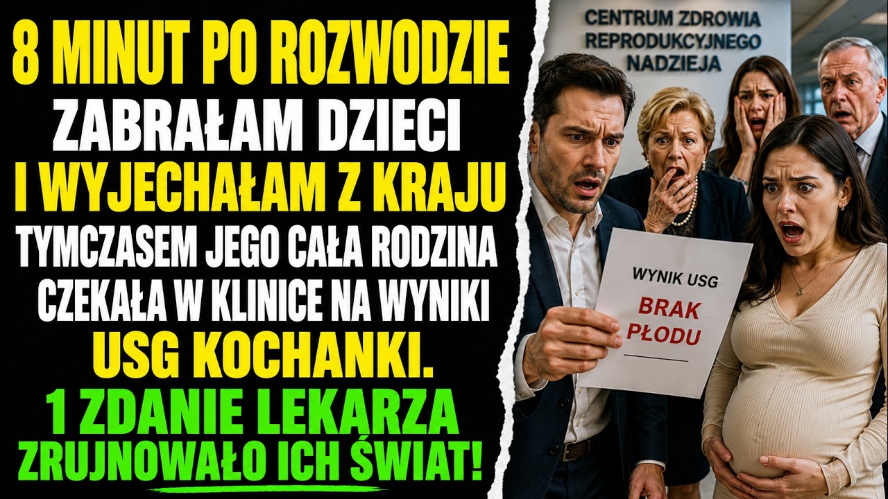 W szpitalnym korytarzu lekarz odwrócił się do mnie i powiedział coś, co zmroziło mi krew w żyłach, a moja żona Magda dodała tylko: „Zabieram dzieci do Londynu”. Wtedy jeszcze nie wiedziałem, że to...