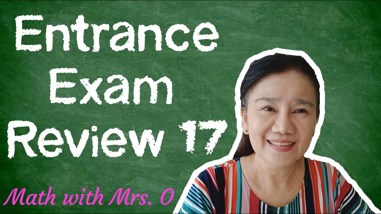 Entrance Exam Reviewer Part 17 | UPCAT, ACET, USTET, PUPCET, DLSUCET, etc.