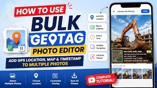 Bulk Geotag Photo Editor | Add GPS Location, Map & Timestamp to Multiple Photos screenshot 4