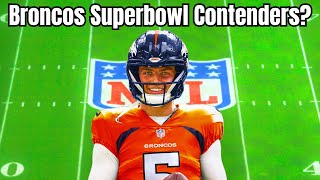 How Zach Wilson could make the Broncos SUPERBOWL Contenders... / FSS
