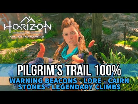 Horizon Call of the Mountain - All Collectible Locations [Pilgrim's Trail] 100% Trophy Guide