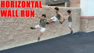Parkour Tutorial: How To Horizontal Wall Run