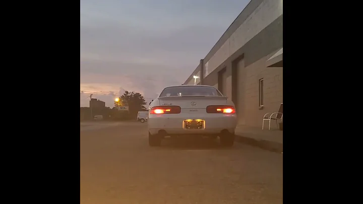 1UZ open headers exhaust