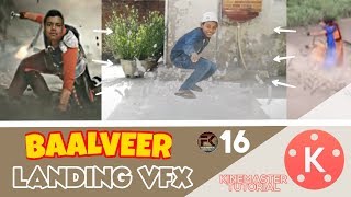 How To Make Baalveer Landing VFX In Kinemaster Android. | Editing Tutorial #16 | screenshot 2