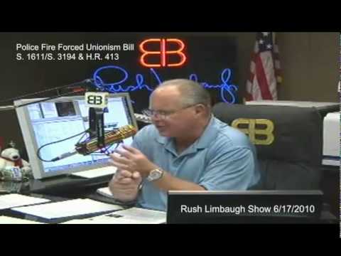 Rush Limbaugh Blasts "Moronic Republicans" Support...