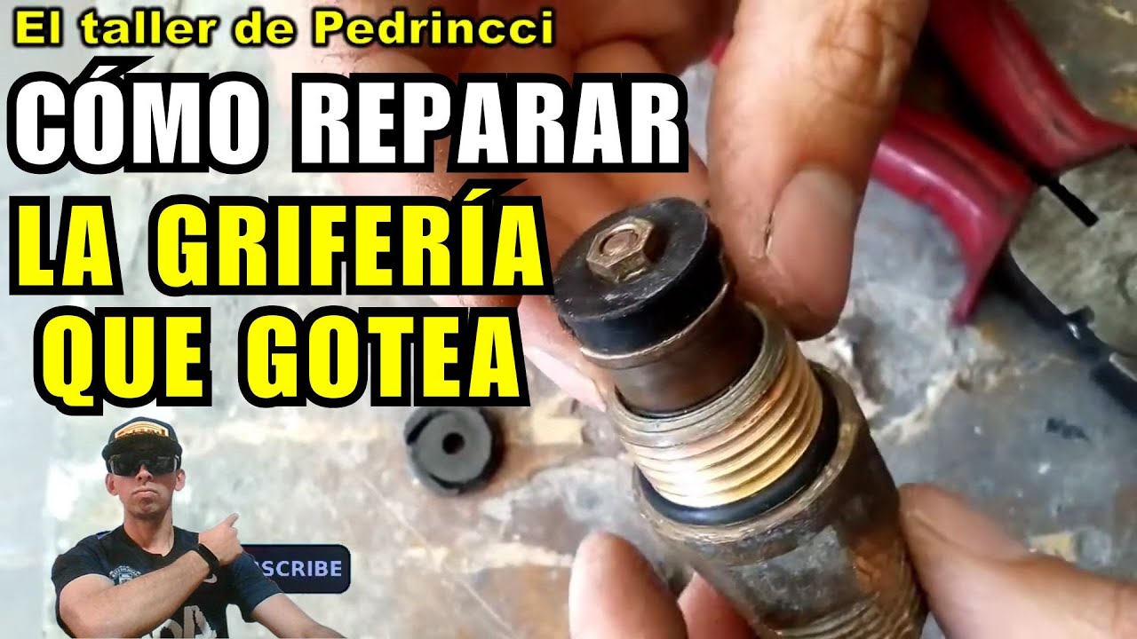 dica la llave de la regadera gotea