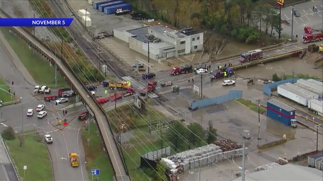 Emergency crews fly drones over flooded waterways - YouTube