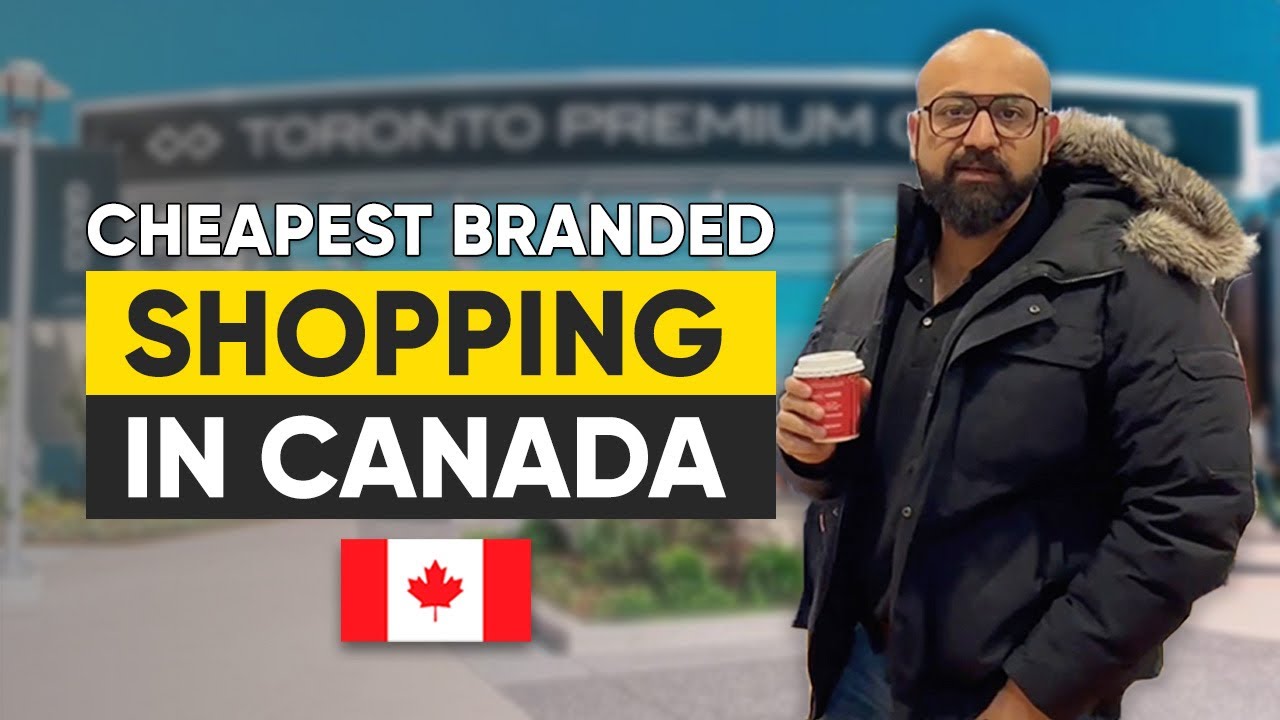 Shopping shopping in Canada Toronto premium outlets Life in