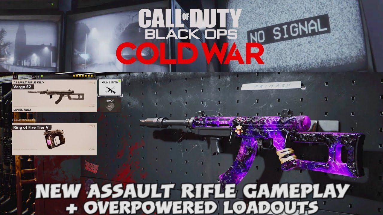 How to Unlock The New Vargo 52 in Black Ops Cold War YouTube