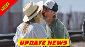 Pickers American New York City Mike Wolfe embraces his girlfriend Leticia Cline in a rare photograph