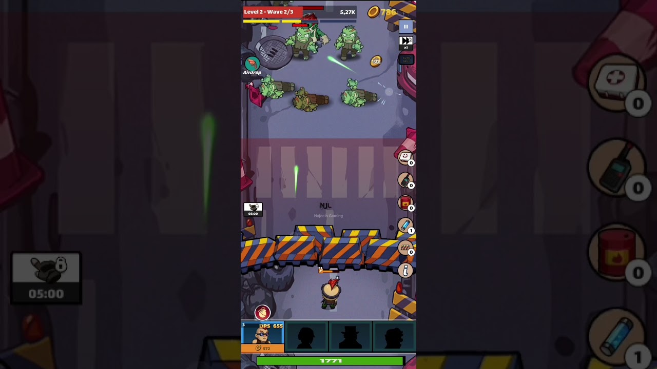 Zombie Idle Defense Level 2  