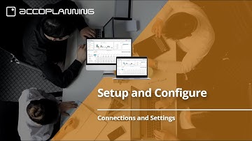 Setup and Configure accoPLANNING