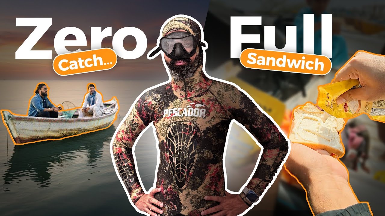 Подводная охота и ловля рыбы на удочку в Гаддани пошли не так!