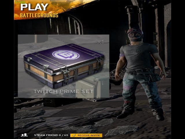 Twitch Prime goes global with exclusive gear in PLAYERUNKNOWN'S