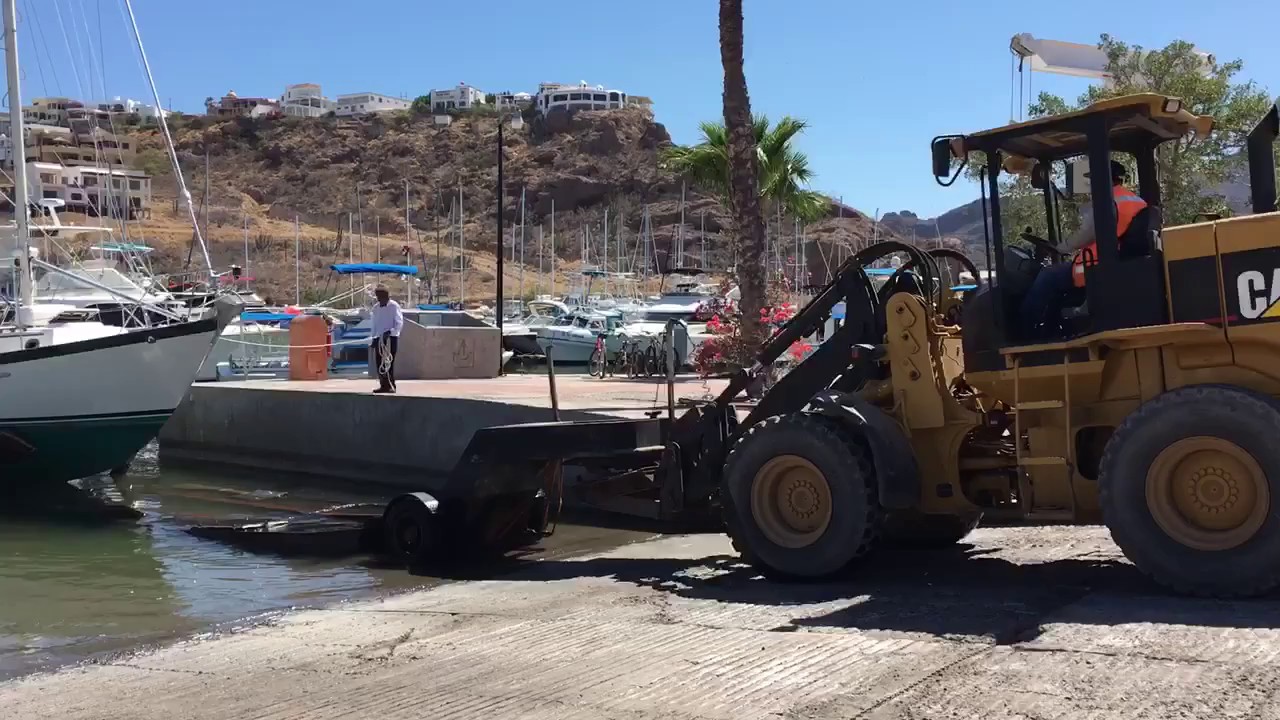 Boat HaulOut in San Carlos, Sonora, Mexico YouTube
