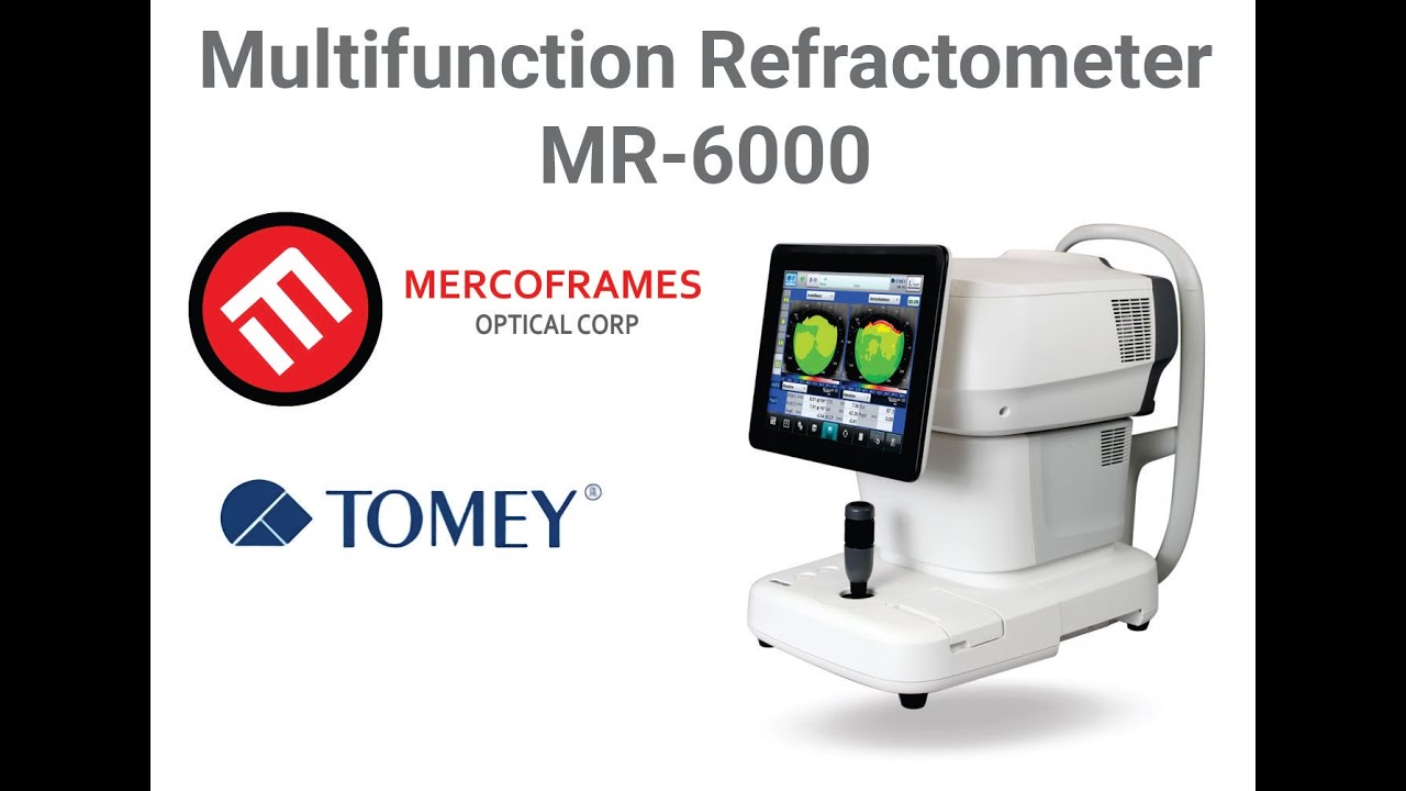 Multifunction Refractometer TOMEY MR-6000 General overview