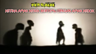 BIKIN NGAKAK!!! WAYANG H. LALU NASIP AMAK KESEK BERTEMU DENGAN AMAK KEDOK