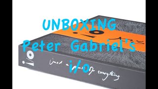 Unboxing PETER GABRIEL i/o Boxset. #vc #vinylcommunity #petergabriel  #i/o