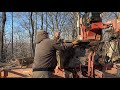 #242 Milling a Crotched White Oak, would have never guessed what was inside!