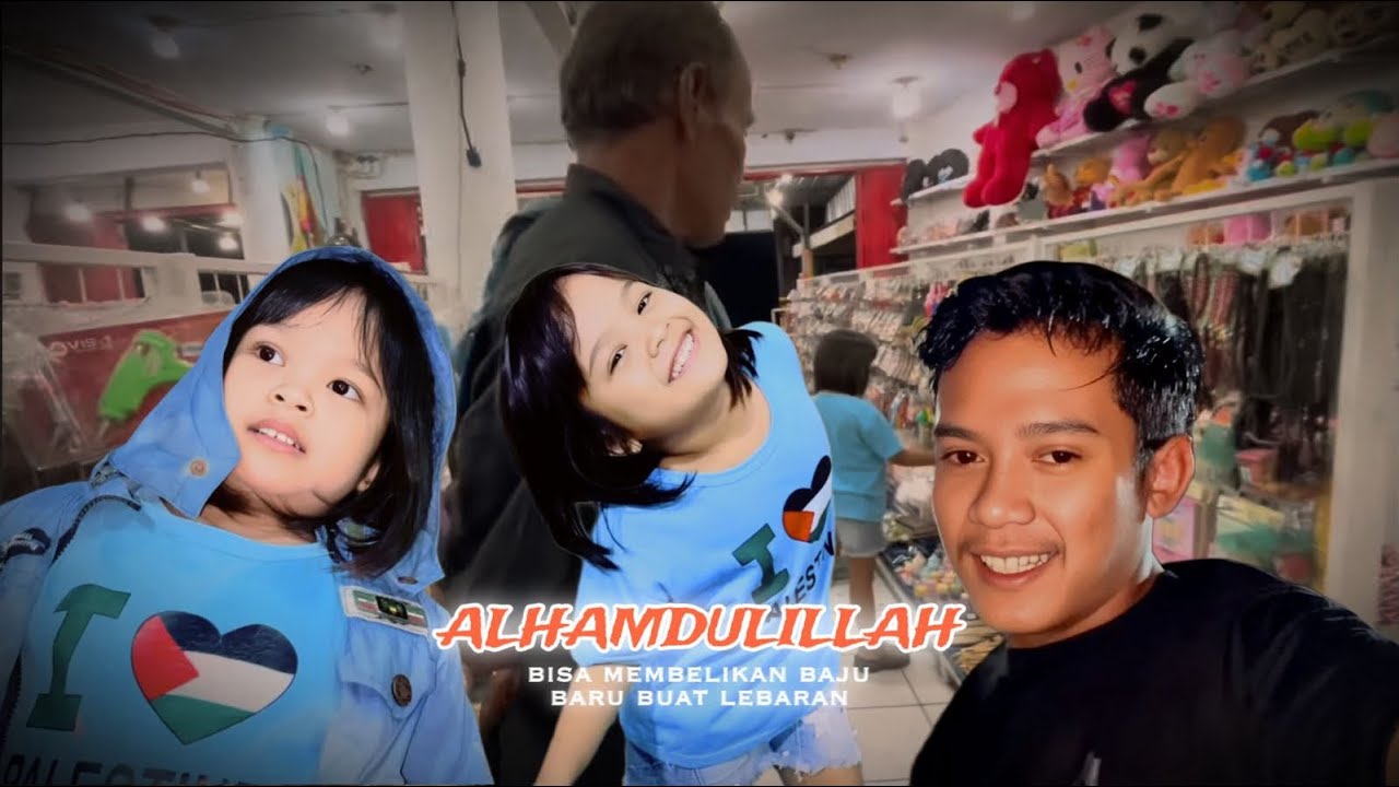 PERDANA / PERTAMA KALI AJAK ||EBES JAN BELI BAJU