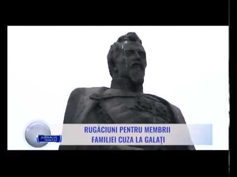 Rugăciuni pentru membrii familiei Cuza la Galaţi