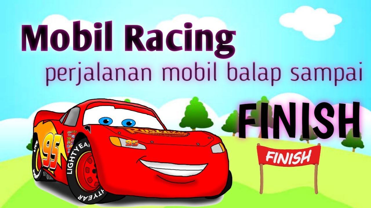 Mobil Racing | Perjalanan Mobil | Game mobil sampai Finish - YouTube