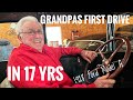 He has owned it for 45 years but hasn't drove it in 17 , we got his 28 ford running again !