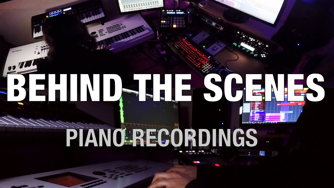 Behind The Scenes Piano Recording YouTube