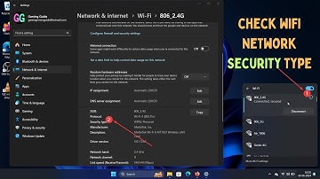 How to Check Wi-Fi Network Security Type in Windows 11