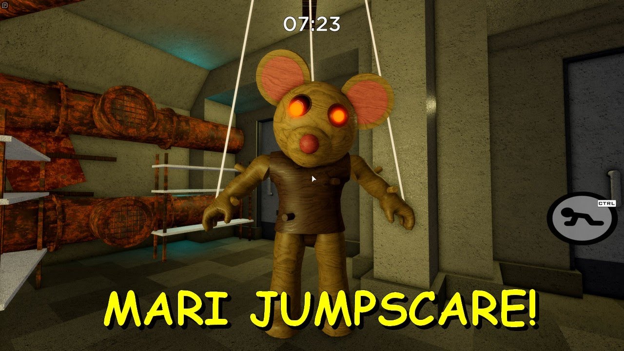 Roblox - Piggy Mari Jumpscare! Book 2 Chapter 5!