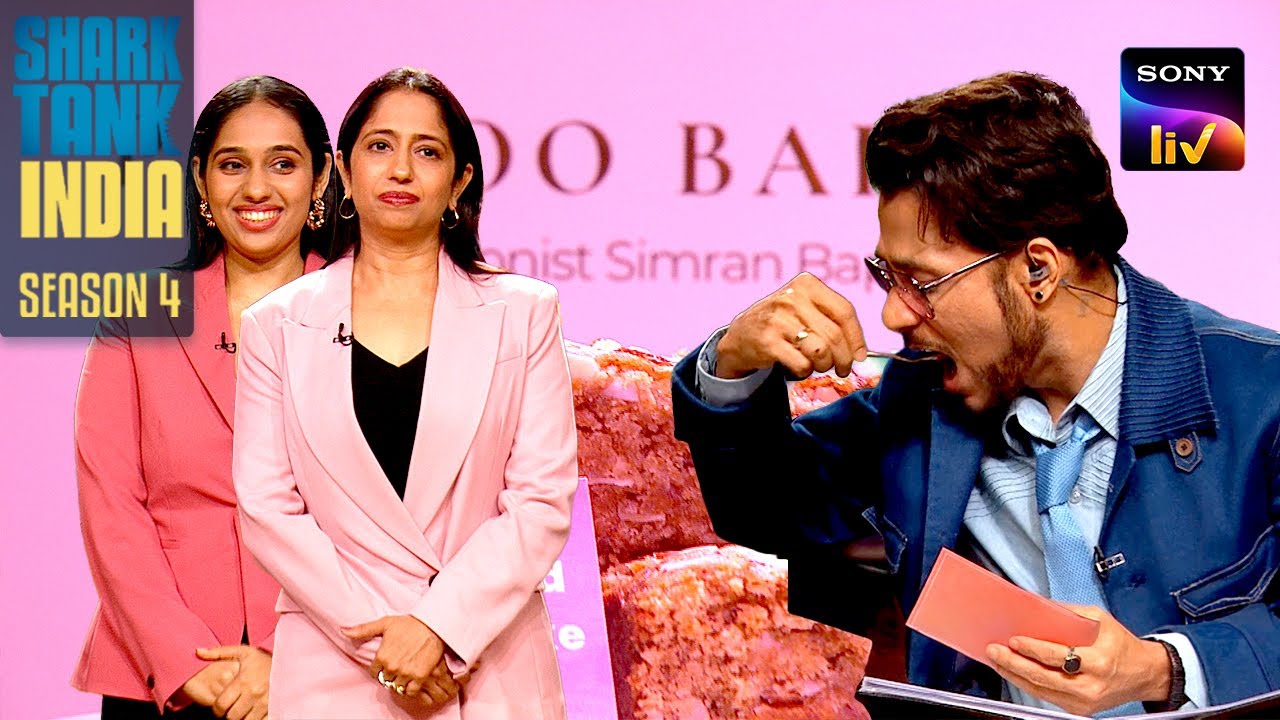 Hazelnut Crunch Cake खाकर Sharks हुए Paleoo Bakes के Fan | Shark Tank India 4 | Food In The Tank