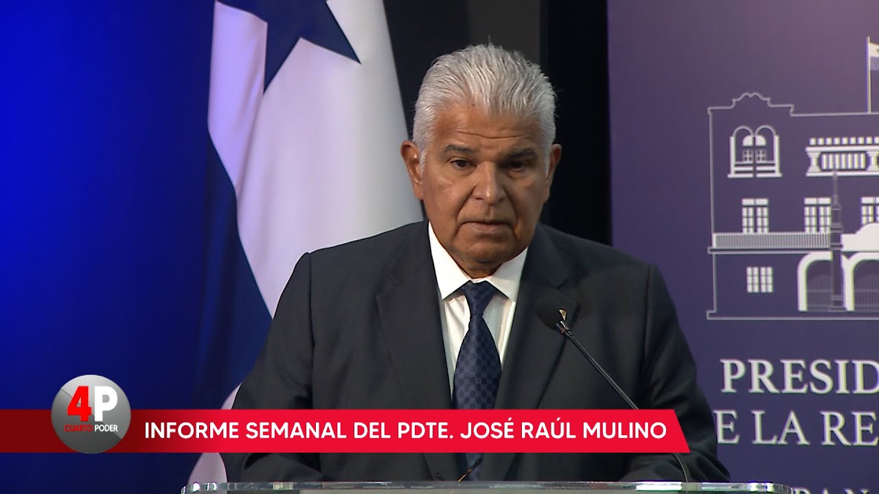 Conferencia del presidente de Panamá José Raúl Mulino: 4 de diciembre de 2025