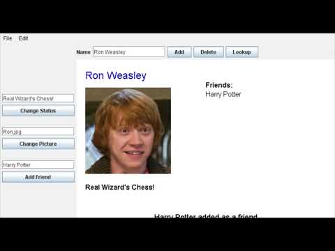 CS106A | Stanford | Problem Set 7 | Face Pamphlet | Solution Video