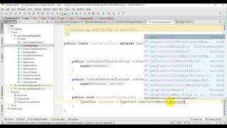 Nepali android tutorial Class 22 CustomFont, customView