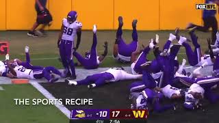 Harrison Smith Bowling Interception Team Celebration! Hilarious