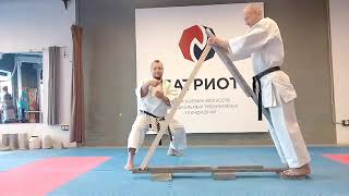 Tameshiwari Beam 50x50 / Uechi ryu karate