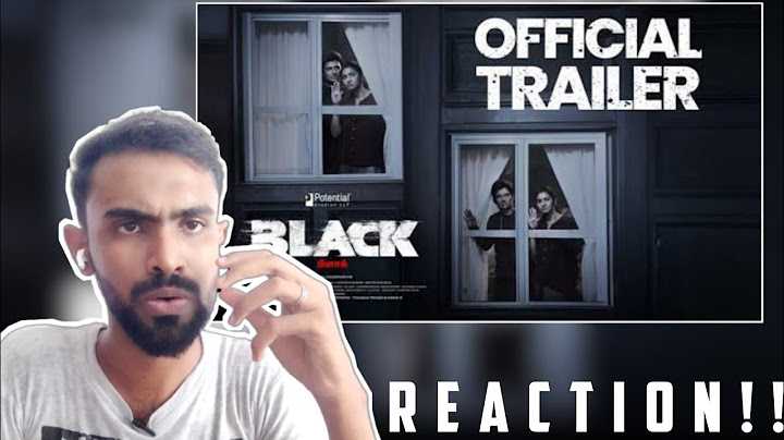 BLACK - Official Trailer Reaction By Asii | Jiiva, Priya Bhavani Shankar | Sam CS | #trending