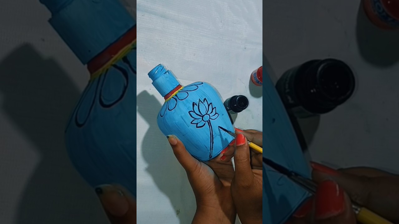 Alcohol bottle painting ideas 