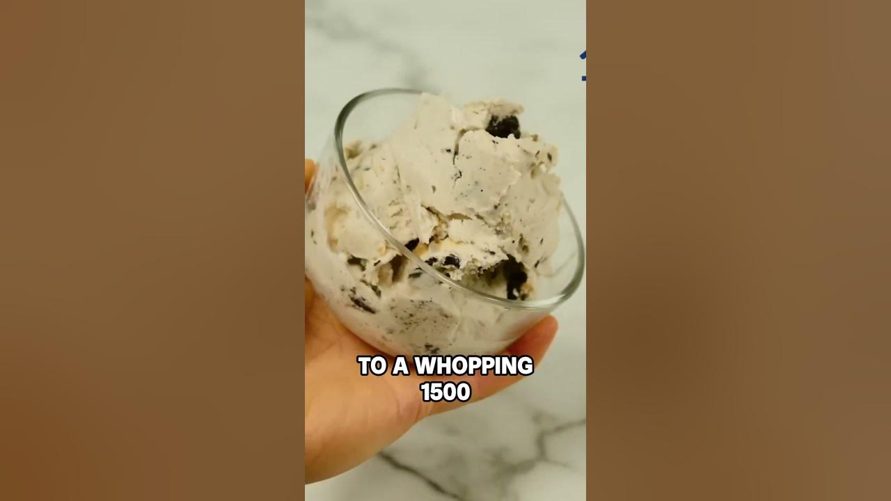 Calorie Comparison Ice Cream vs Yogurt Bowl 🍦🥣 Surprising difference 