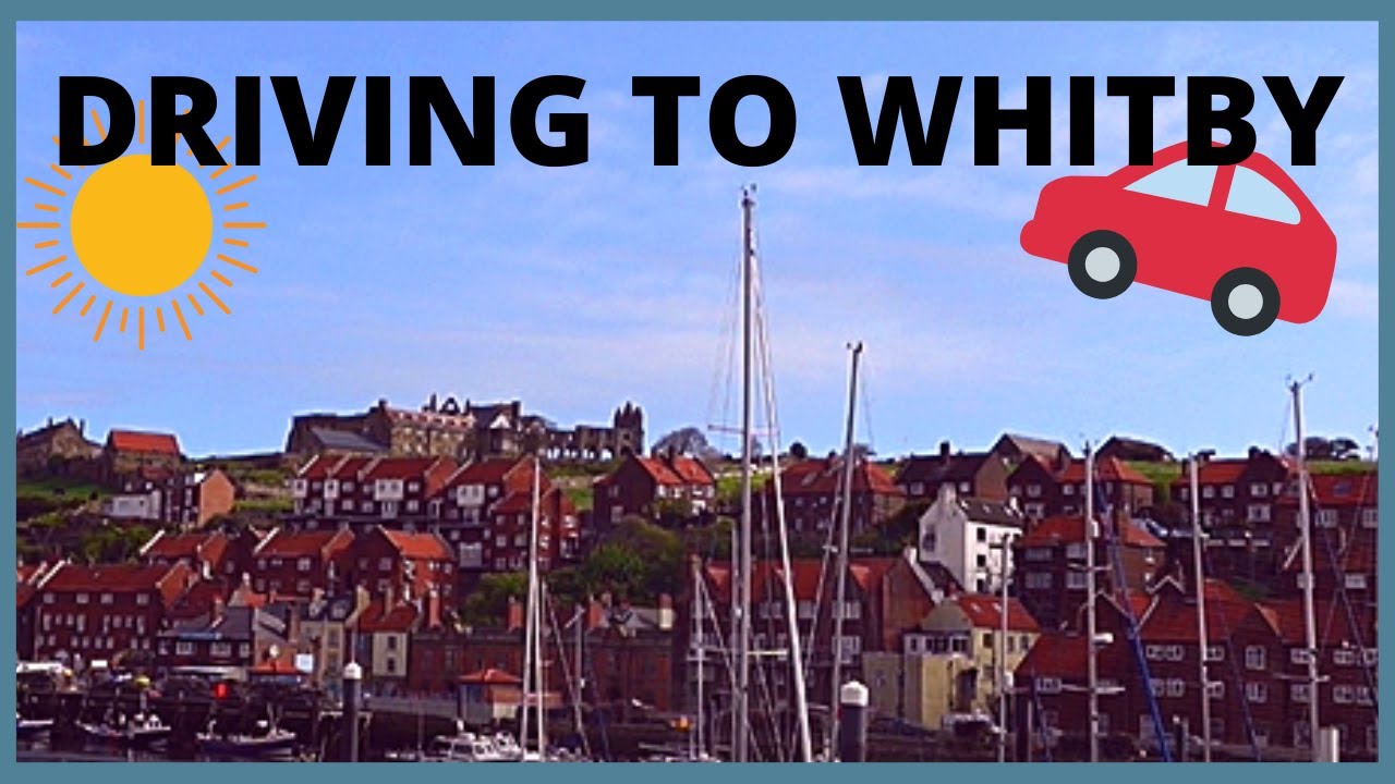 🚗Driving to WHITBY from the A169 @ Pickering | Marina Front Car Park | Yorkshire | North York Moors🚗