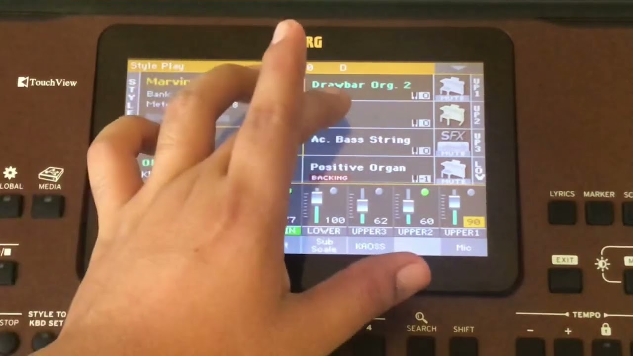Las Mejores combinaciones de librería Korg Parte 2 (Ejemplos) Korg Pa700