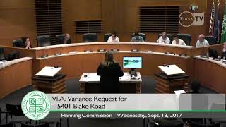 Edina Planning Commission / September 13, 2017