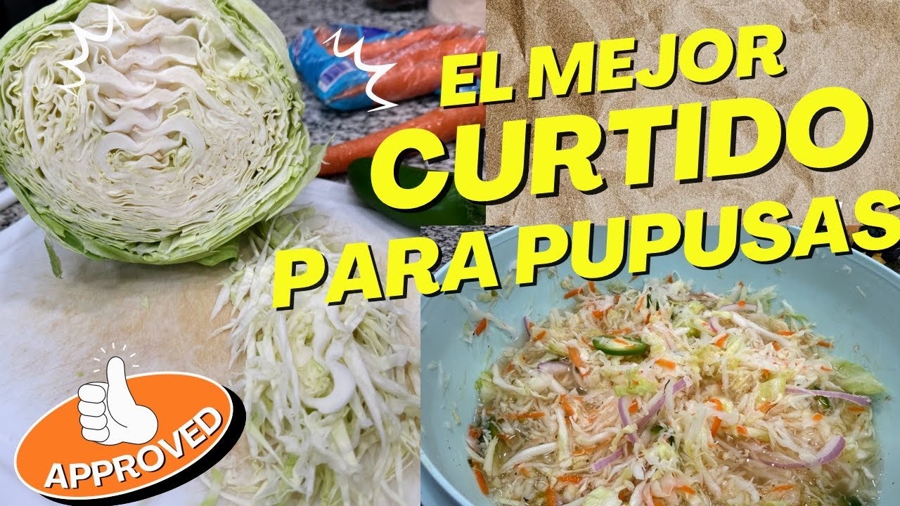 “Cómo Hacer el Mejor Curtido para Pupusas Salvadoreñas 🥬🍅 Fácil y Rápido