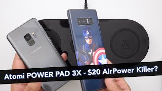 $20 AIRPOWER KILLER??? Atomi Wireless Charger