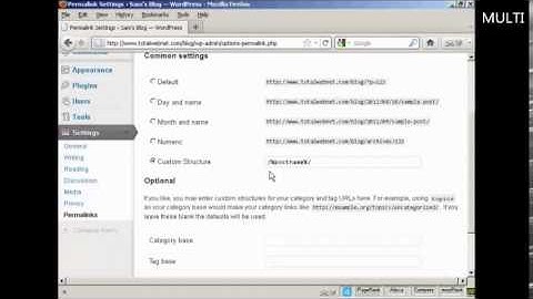 How to Change Your Permalinks Structure